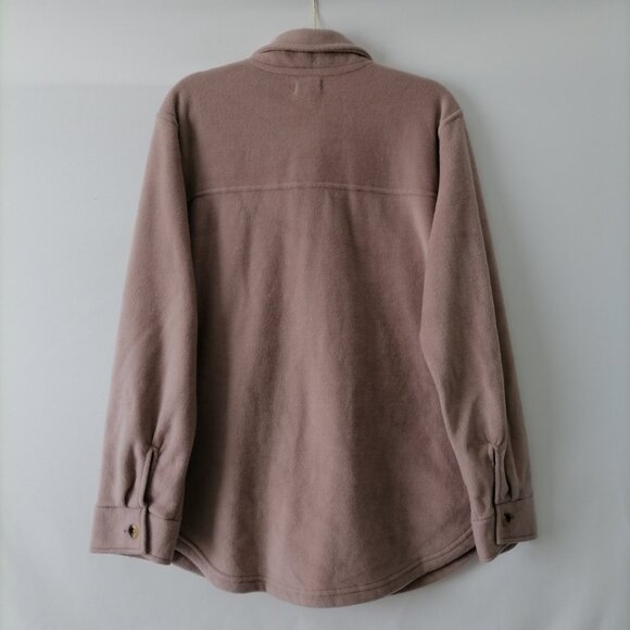 Weekends Everyday Women's Pink Long Sleeve Two-Pockets Button-Up Jacket Size XL - Picture 4 of 7